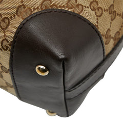 グッチ GGキャンバス シェリーライン ハンドバッグ ショルダーバッグ 2WAY 257341 ベージュ マルチカラー キャンバス レザー レディース GUCCI 【中古】