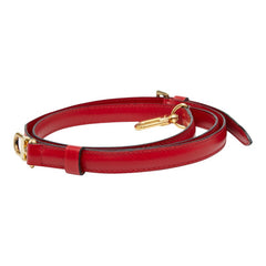 ルイ ヴィトン ショルダーストラップ レッド レザー レディース LOUIS VUITTON 【中古】