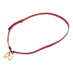 ルイ ヴィトン ショルダーストラップ レッド レザー レディース LOUIS VUITTON 【中古】