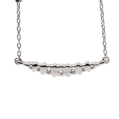 Pt900 プラチナ Pt850 プラチナ ダイヤ0.30ct ネックレス レディース 【中古】