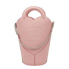 ティファニー リターン トゥ ティファニー クロスボディバッグ ハンドバッグ ショルダーバッグ 2WAY ピンク レザー レディース TIFFANY&Co. 【中古】