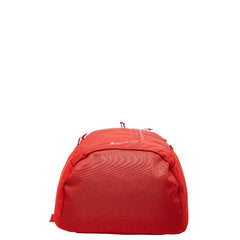 シュプリーム 18SS ロゴ リュック バックパック レッド キャンバス レディース Supreme 【中古】