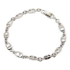 ディオール CDロゴ クラスプ(社外品) ブレスレット シルバー メタル レディース Dior 【中古】