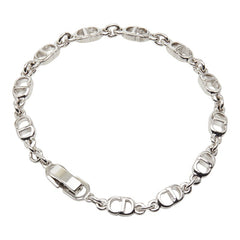 ディオール CDロゴ クラスプ(社外品) ブレスレット シルバー メタル レディース Dior 【中古】