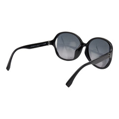 フェンディ FFロゴ サングラス ウェリントン グラデーションレンズ FF0032/F/S ブラック プラスチック レディース FENDI 【中古】