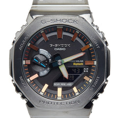 カシオ G-SHOCK G-STEEL 腕時計 GST-B400BB-1AJF タフソーラー ブラック文字盤 樹脂系 ステンレススチール メンズ CASIO 【中古】