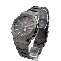 カシオ G-SHOCK G-STEEL 腕時計 GST-B400BB-1AJF タフソーラー ブラック文字盤 樹脂系 ステンレススチール メンズ CASIO 【中古】
