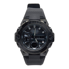 カシオ G-SHOCK G-STEEL 腕時計 GST-B400BB-1AJF タフソーラー ブラック文字盤 ステンレススチール ラバー メンズ CASIO 【中古】