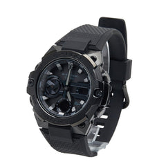 カシオ G-SHOCK G-STEEL 腕時計 GST-B400BB-1AJF タフソーラー ブラック文字盤 ステンレススチール ラバー メンズ CASIO 【中古】