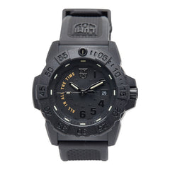 ルミノックス NAVY SEAL 3500 SERIES 腕時計 3501.BO.AL LIMITED クオーツ ブラック文字盤 カーボン ラバー メンズ LUMINOX 【中古】