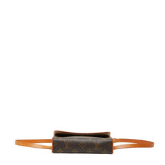 ルイ ヴィトン モノグラム ポシェット フロランティーヌ ボディバッグ ウエストバッグ ショルダーバック M51855 ブラウン PVC レザー レディース LOUIS VUITTON 【中古】