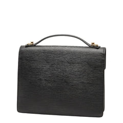 ルイ ヴィトン エピ モンソー ハンドバッグ ショルダーバッグ 2WAY M52122 ノワール ブラック レザー レディース LOUIS VUITTON 【中古】