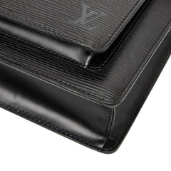 ルイ ヴィトン エピ モンソー ハンドバッグ ショルダーバッグ 2WAY M52122 ノワール ブラック レザー レディース LOUIS VUITTON 【中古】