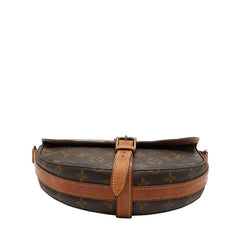 ルイ ヴィトン モノグラム シャンティGM 斜め掛け ショルダーバッグ M51232 ブラウン PVC レザー レディース LOUIS VUITTON 【中古】
