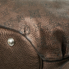 ルイ ヴィトン モノグラム マヒナL ハンドバッグ M95766 モルドレ ブラウン レザー レディース LOUIS VUITTON 【中古】