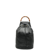 グッチ バンブー ボディバッグ ショルダーバッグ 003 2113 0037 ブラック レザー レディース GUCCI 【中古】