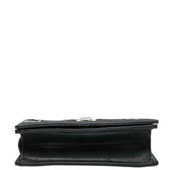 ディオール ディオラマ チェーン ショルダーバッグ ブラック レザー レディース Dior 【中古】