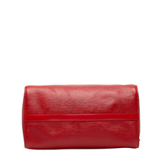 ルイ ヴィトン エピ スピーディ30 ハンドバッグ ミニボストンバッグ M43007 カスティリアンレッド レザー レディース LOUIS VUITTON 【中古】