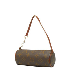 ルイ ヴィトン モノグラム パピヨン 付属品 ポーチ ポーチのみ ポーチ ブラウン PVC レザー レディース LOUIS VUITTON 【中古】