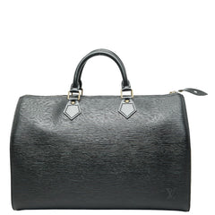 ルイ ヴィトン エピ スピーディ35 ハンドバッグ ボストンバッグ M42992 ノワール ブラック レザー レディース LOUIS VUITTON 【中古】