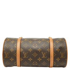 ルイ ヴィトン モノグラム パピヨン26 ショルダーバッグ M51386 ブラウン PVC レザー レディース LOUIS VUITTON 【中古】