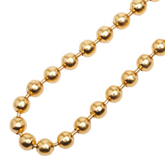 バレンシアガ ヴィンテージ ボタン トルソー モチーフ ネックレス ゴールド メッキ レディース BALENCIAGA 【中古】