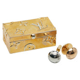 ルイ ヴィトン ブックルドレイユ クルー スタッディー 3カラースタッド ピアス M64897 ゴールド シルバー ピンクゴールド メッキ メタル レディース LOUIS VUITTON 【中古】