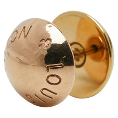 ルイ ヴィトン ブックルドレイユ クルー スタッディー 3カラースタッド ピアス M64897 ゴールド シルバー ピンクゴールド メッキ メタル レディース LOUIS VUITTON 【中古】