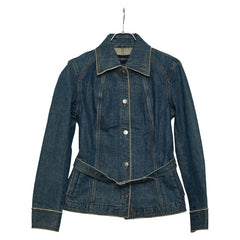 バーバリー デニムジャケット サイズ:40 ブルー デニム レディース BURBERRY 【中古】