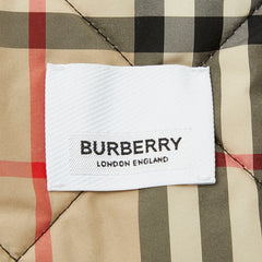 バーバリー ノバチェック キルティングジャケット サイズ12Y 152cm ブラック ポリエステル キッズ BURBERRY 【中古】