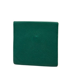 エルメス バスティア コインケース グリーン ヴォーエプソン レディース HERMES 【中古】