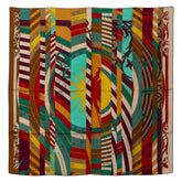 エルメス カレ90 ASTROLOGIE NOUVELLE 新たなる占星術 スカーフ マルチカラー シルク レディース HERMES 【中古】