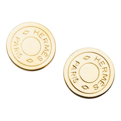 エルメス セリエ イヤリング ゴールド メッキ レディース HERMES 【中古】