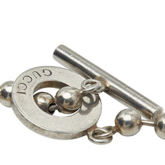 グッチ ボールチェーン ブレスレット SV925 シルバー レディース GUCCI 【中古】