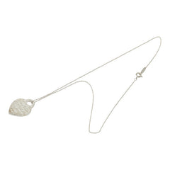 ティファニー ノーツ ハートタグ ネックレス SV925 シルバー レディース TIFFANY&Co. 【中古】