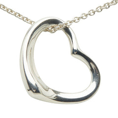 ティファニー オープンハート ネックレス SV925 シルバー レディース TIFFANY&Co. 【中古】