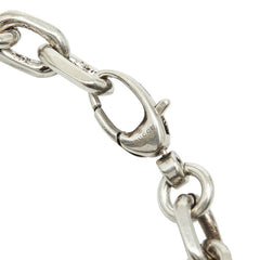 グッチ インターロッキングG ブレスレット #19 SV925 シルバー メンズ GUCCI 【中古】