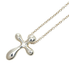 ティファニー クロス ネックレス SV925 シルバー レディース TIFFANY&Co. 【中古】
