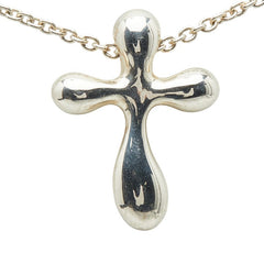 ティファニー クロス ネックレス SV925 シルバー レディース TIFFANY&Co. 【中古】