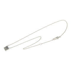 グッチ ミニスクエア ネックレス SV925 シルバー レディース GUCCI 【中古】