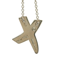 ティファニー キス ネックレス SV925 シルバー レディース TIFFANY&Co. 【中古】