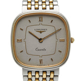 ロンジン 腕時計 クオーツ シルバー文字盤 ステンレススチール メッキ レディース LONGINES 【中古】