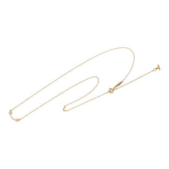 ティファニー Tスマイル ミニ ネックレス K18YG イエローゴールド レディース TIFFANY&Co. 【中古】