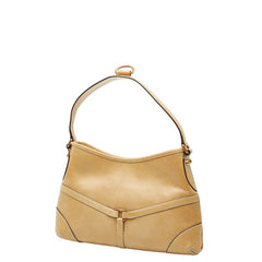 グッチ インターロッキングG ワンショルダーバッグ 114877 ベージュ レザー レディース GUCCI 【中古】