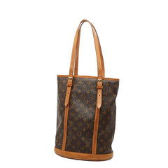 ルイ ヴィトン モノグラム バケットGM トートバッグ M42236 ブラウン PVC レザー レディース LOUIS VUITTON 【中古】