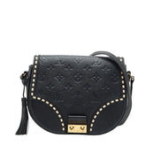 ルイ ヴィトン モノグラム アンプラント ジュノ ショルダーバッグ M43143 ノワール ブラック レザー レディース LOUIS VUITTON 【中古】