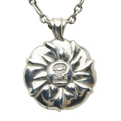 ジョージジェンセン バースペンダント クリソプレーズ 5月 ネックレス シルバー グリーン SV925 シルバー レディース Georg Jensen 【中古】