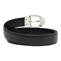 ルイ ヴィトン タイガ サンチュール クラシック ベルト サイズ:100/40 M6843Q アルドワーズ ブラック レザー メンズ LOUIS VUITTON 【中古】