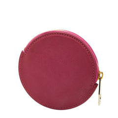 セリーヌ コインケース ピンク レザー レディース CELINE 【中古】