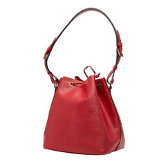 ルイ ヴィトン エピ プチノエ ショルダーバッグ M44107 カスティリアンレッド レザー レディース LOUIS VUITTON 【中古】
